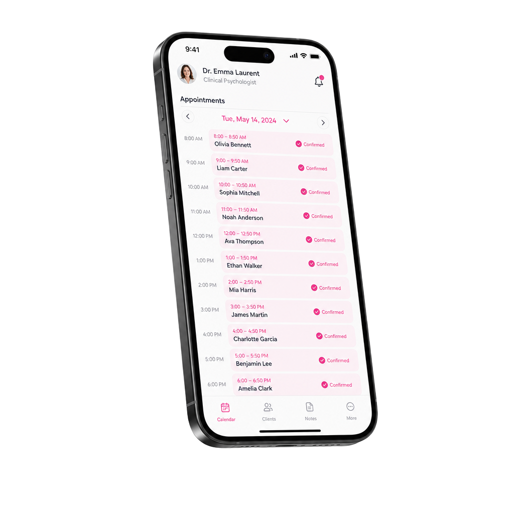Mockup do celular com o método